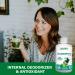 Liquid Chlorophyll Lime Basil 5X Concentrated 500ml Cold Extracted from Non-GMO Alfalfa - Detox - Alkaline - Natural Body Deodorant Antioxidant - Made in Canada - Buy Online on GoSupps.com
