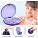 Shop Dnom Dose: Premium Braces Box Clip Box & Denture Storage Solutions - Aligner Chewies & Tools in Purple - Buy Online on GoSupps.com