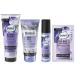 Generisch Set of 4: Silver Shine Shampoo 250ml + Silver Shine Conditioner 200ml + Silver Shine Care Spray 150ml + Shiny Silver Colour Correcting Cream 20ml