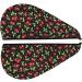 Sweet Red Cherry Microfiber Hair Towel | Soft Super Absorbent Wrap for Long Curly & Thick Hair - Quick Dry Coral Velvet - Buy Online on GoSupps.com