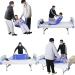 Positioning Bed Pad with Reinforced Handles 41.3" x 28.3" Patient Transfer Sheet Aid Assistant Reusable Waterproof for Body Lifting Turning Repositioning for Elderly Incontinence Caregiver - Buy Online on GoSupps.com