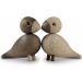Kay Bojesen Lovebirds 1 pair figures 9 cm songbirds decoration wood