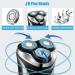 Buy S.T. Friends Electric Razor for Men - Waterproof Rechargeable Shaver with LED Display & Pop-up Trimmer | 3 Extra Replacement Blades - International Shipping Available - Buy Online on GoSupps.com