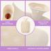 Cooyou 2L Hot Water Bottle with Fluffy Cover - Purple | Hot & Cold Compress for Pain Relief - Buy Online on GoSupps.com
