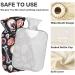 Naanle Flowers Bones Toten Heads Hot Water Bottle | 2L Hand & Foot Heating Bag for Pain Relief & Therapy - Buy Online on GoSupps.com