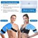 Shoulder Ice Pack for Rotator Cuff Cold Therapy - Reusable Gel Wrap for Shoulder Injury, Pain Relief, Swelling, Surgery Recovery - Shoulder 1.0 - Buy Online on GoSupps.com