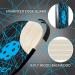 Horfier Pickleball Paddles Set - Lightweight Graphite Rackets with Honeycomb Core for Beginners and Professionals - 4/2 Pack, Carbon Fiber, Wood Color 02 - Buy Online on GoSupps.com