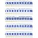 Tooth Color Chart - Teeth Whitening Comparison Chart for Dentists | 5 Pcs Oral Care Accessories - Buy Online on GoSupps.com