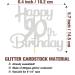 Sotpot Silver Glitter 90 Cake Topper 90th Birthday Cake Decorations for Birthday Party Anniversary Party Supplies 90th Cake Topper - Buy Online on GoSupps.com