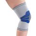 Champion Elastic Knee Support Compression Sleeve - Gray Small | International Shipping Available - Buy Online on GoSupps.com