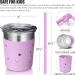 Tiblue Kids Stainless Steel Cups - Spill Proof Tumblers with Silicone Straw and Leak Proof Lids - BPA Free Snack Cups for Toddlers (4 Pack, 8oz Multicolor) - Buy Online on GoSupps.com