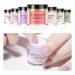 Roseflower Dipping Powder Nails Kit - 6 Nude Colors | DIY Manicure Starter Kit with Base & Top Coat | International Shipping - Buy Online on GoSupps.com