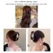 2Pcs Pearl Tassel Hair Clips for High Ponytail - Flower Rhinestone Gold Fashion Hair Accessories - Buy Online on GoSupps.com