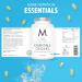 More Nutrition Essentials O3-D3-K2 | 480 Fish Oil Capsules with Vitamin D3 & K2 | Premium Fish Gelatin Shell - Buy Online on GoSupps.com