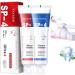 SP-6 Ultra Whitening SP 6 tooth paste Ultra Whitening Toothpaste SP-6 SP-6 Ultra Whitioting Probiotic Brightening Cleanpaste probiotic brightening toothpaste SP-6 toothpaste (red and blue)