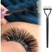 Metal Eyelash Comb - Eyelash Separator Tool | Grooming Eyelash Separator | Mascara Separator | Curler Eyebrow Brush | Lash Separator | Professional Eye Makeup Tools for Women and Girls Black - Buy Online on GoSupps.com
