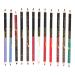 WOONEKY 24 Pcs Lip Liner Eyeliner Eyebrow Pen Waterproof Lip Liner Make up Pen Lip Pencil Wooden