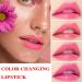 2 Pack Crystal Flower Jelly Lipstick Set - Long Lasting Moisturizing Color Change Lip Gloss - Tinted Lip Balm - Nutritious Formula - pH Magic Technology - (5+6) - Buy Online on GoSupps.com