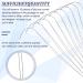 10 Pack 4 Inch Stainless Steel Big Eye Curved Beading Needles - DIY Craft Sewing Tool for Bead Spinner - Silver Sewing Needles - Buy Online on GoSupps.com