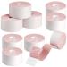 8 Pieces 2 x 5 yd Moleskin Roll for Feet Blister Prevention Soft Cotton Adhesive Moleskin Tape Extra Soft Plush Moleskin for Feet Sensitive Skin Blisters Calluses Corns Baby