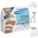 Draining bandages legs with cold effect + refill. Slimming firming anti-cellulite bandage 225 ml with Manilkara complex. Pack of 2 bandages + refill + pantolone cartene as a gift