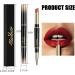 Housn 2 in 1 Double-end Lip Liner Pencil Matte Lipstick - Long-lasting Contour Makeup Lipsticks for Girls and Women - Non-Stick Cup, Not Fade Lip Liner - 3# & 13# Grapefruit - Buy Online on GoSupps.com
