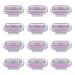 meukcez Venus 12-Pack Women's Replacement Razor Blades with 3-Blade System Moisture Strips for a Smooth Shave