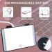 Rotating Lighted Makeup Mirror | LED Vanity Mirror for Car Visor | Dimmable Sunshade Mirror - Buy Online on GoSupps.com