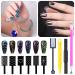 15-Piece Magnetic Nail Art Tool Set | 3D Cat Eye Pen & Magnet Sticks for Gel Polish | International Shipping - Buy Online on GoSupps.com