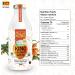 PALM RUSH Organic King Coconut Water - 100% Natural USDA Certified Organic Non-GMO Gluten-Free No Added Sugar Rich in Electrolytes Vegan (Pack of 4) Original 370 ml (Pack of 4) - Buy Online on GoSupps.com
