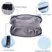 MAANGE Small Waterproof PU Leather Makeup Bag for Women - Light Blue - Buy Online on GoSupps.com