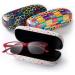 FEFI Hardcase Glasses Case with Matching Microfiber Cloth - Durable Black Eyewear Protection for Travel & Storage - Buy Online on GoSupps.com