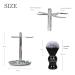 Men's Shaving Brush Set with Aventurine Decorated Stand - Style 2 | High-Quality Shaving Brush - Buy Online on GoSupps.com