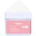 DERMAL Collagen Moistfull Pad - Korean Toner Pad for Elasticity & Wrinkle Improvement with Peptides - Vegan Tencel Square Pads - High Capacity 120 Sheets