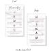Microneedling Aftercare Cards - 50 Pieces | Anti-Aging Wrinkle Reduction | 5.1 x 8.9 cm | Marble Design | Skin Rejuvenation - Buy Online on GoSupps.com