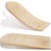 PrettSole Adjustable Heel Lifts(3 Layers) 5mm to 15mm Height Increase Insoles for Leg Length Discrepancy - Small Shoe Lifts for Women Shoe Inserts Comfort Half Foot Pads for Heel Pain - 1 Pair Small(3 Lays)