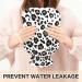 Black Brown Leopard Hot Water Bottle with Cover - 2L Pain Relief & Period Cramp Heating Pad - Buy Online on GoSupps.com