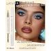 Eyebrow Gel & Pencil 2-in-1 Black Waterproof Liquid Eyebrow Pen Long Lasting Tinted Brow Gel Smudge-proof Strong Hold Thickening Eyebrow Mascara Tint Pen Brow Fast Sculpt Lift Snatch Brow Pencil - Buy Online on GoSupps.com