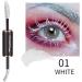 Mascara Multicolor Waterproof Mascara Long Lasting Sweatproof Volume Mascara Eye Makeup (White) - Buy Online on GoSupps.com
