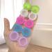 Howinn 60pcs Colorful Contact Lens Case Set - Left/Right Eye Cases in Red Purple Yellow White Blue Green - Perfect for Easy Lens Storage & Travel - Buy Online on GoSupps.com