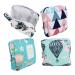 Hemoton 4pcs Sanitary Napkin Storage Bag Girls Makeup Bag Canvas Set Travel Wallet Menstrual Pad Holder Pouch Menstrual Pad Storage Nursing Pad Pouch Lovely Storage Bag Small Diaper Bag