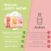 Juizy WoW Sugar-Free Beverage Syrup - 16 x 65ml Pink Grapefruit | Zero Calories Vegan Natural Drink Concentrate - Buy Online on GoSupps.com