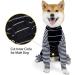 Buy Black Dog Operating Suit - Breathable Recovery Pajamas for Post-Op Healing Anti-Lick Size L (1 Pack) - Ideal for Pets - Buy Online on GoSupps.com