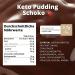 Keto Pudding Bulk Pack Chocolate - Sugar Free Low Carb Dessert for Keto Diet | 1-Pack - Buy Online on GoSupps.com