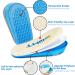 SQHT 3 Layers Adjustable Heel Wedge Lift Inserts for Leg Length Discrepancies | Height Increase Insoles & Heel Pain Relief for Men & Women (Large W10-13 | M9-14 - Buy Online on GoSupps.com