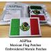 2 PCS AliPlus Mexico Flag Patch - Embroidered Tactical Military Morale Patch - Buy Online on GoSupps.com