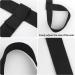 Durable Adjustable Yoga Mat Sling - 2 Piece Carrying Strap for Easy Transport - Black Yoga Mat Carrier Belt - Buy Online on GoSupps.com