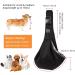 Buy Adjustable Black Dog Carrier Bag for Puppies & Small Dogs (up to 6.8kg) - Perfect for Outdoor Walks & Activities - Buy Online on GoSupps.com