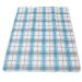 Acouto Home Heating Blanket Plaid Heating Blanket Smart Thermostat Skin-Friendly Suede Electric Throw for Home Dormitory