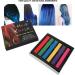 6 Colour Hair Chalk Temporary Hair Dye in Vibrant Colours Simple Hair Colour Kit Girls Wash Out Hair Dye for Dark and Light Hair DIY Cosplay Hair Colouring - Buy Online on GoSupps.com